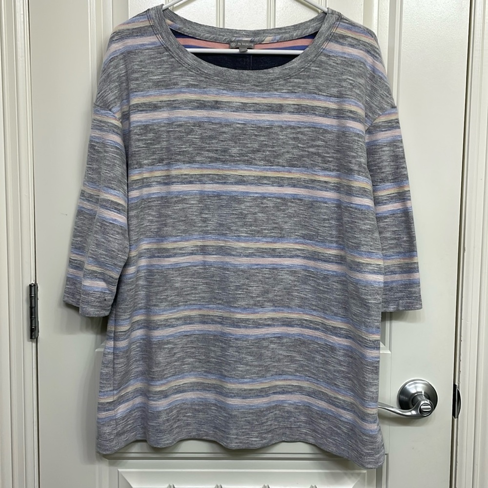 T by Talbots 3/4 sleeve top